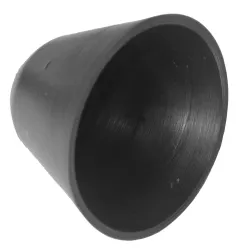 PUNTERA GOMA PVC NEGRA GRIS