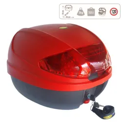 BAUL PORTA OBJETOS VAM30 ROJO 410X300X400 BASE DESMONTABLE
