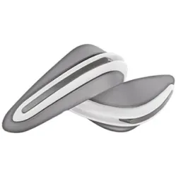 CUBRE MANOS OFF ROAD C/SPOILER BLANCO C/FUME JGO CAJA