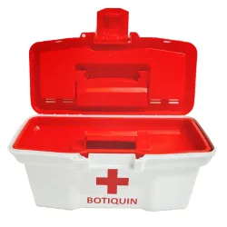 CAJA BOTIQUIN 11" BLANCA C/BAN