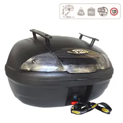 BAUL PORTA OBJETOS ELEGANT45 L C/PORTAPAQUETE + FUME
