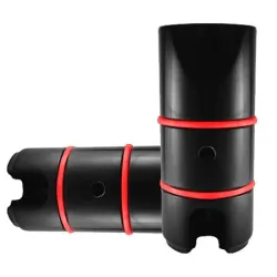 PEDALIN DELANTERO ALUMINIO MACIZO-REBATIBLE ROJO