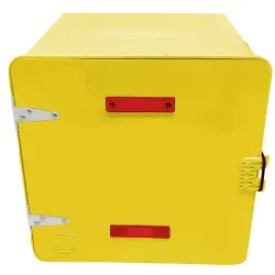 CAJA DELIVERY SUPER AMARILLA C/ 1 ESTANTE 40X40X40