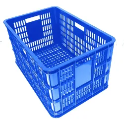 Canasto Plastico Reforzado api MULTIUSO 57x38x30 AZUL