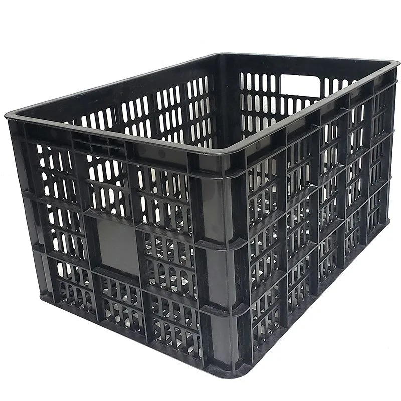 Canasto Plastico Reforzado api MULTIUSO  48x34x26 NEGRO