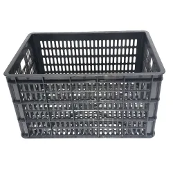 Canasto Plastico Reforzado api MULTIUSO  48x34x26 NEGRO