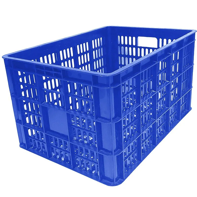 Canasto Plastico Reforzado api MULTIUSO  48x34x26 AZUL