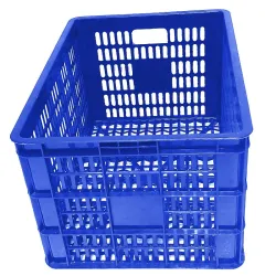 Canasto Plastico Reforzado api MULTIUSO  48x34x26 AZUL