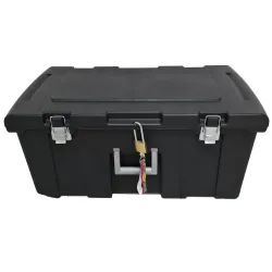 Baul  Multiuso 79,4x44,8x35,2 125 litros c/tapa/manija/rueda