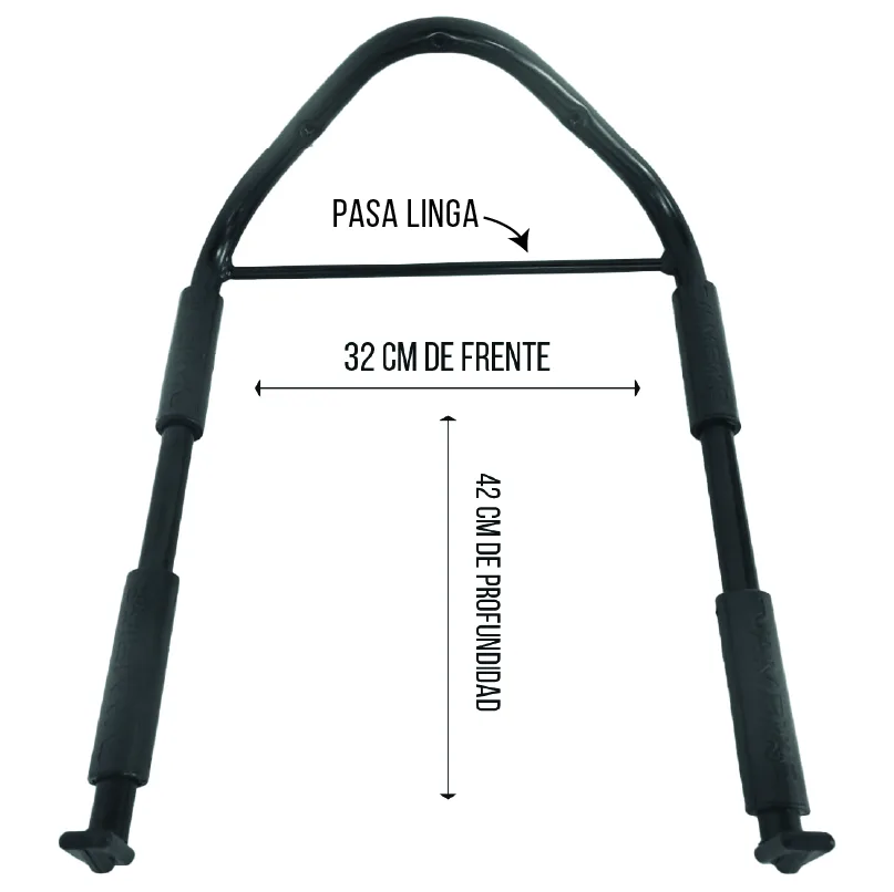 SOPORTE PARED PARA BICI CON PROTECCIONES