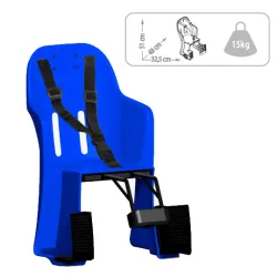 SILLA DEL.PREMIUM NIÑOS AZUL CON PROTECCIONES DE PIE 10KG