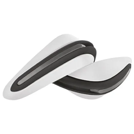 CUBRE MANOS OFF ROAD C/SPOILER NEGRO C/BLANCO JGO CAJA Ø19