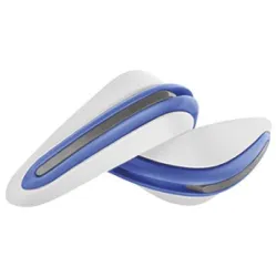 CUBRE MANOS OFF ROAD C/SPOILER AZUL C/BLANCO JGO CAJA Ø17