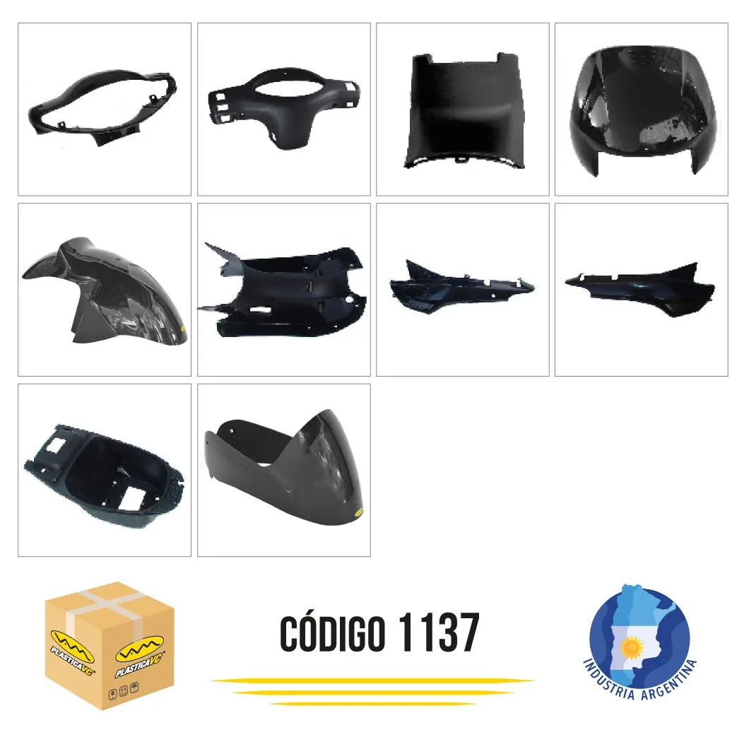 Kit CARENADO FLEX MOTOMEL BLTZ