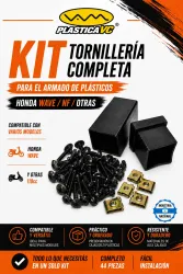 Kit Tornillos Armado Carenado WAVE / NF /OTRAS - 44 UNIDADES