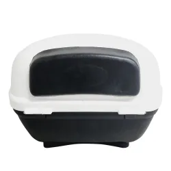 BAUL PORTA OBJETOS BLANCO MOTO 32 litros 33X44X41