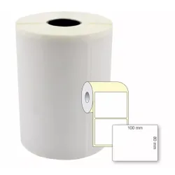 Etiquetas 100x80 mm Rollo x600 Etiquetas En Rollo OPP 1 Banda