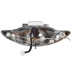 Farol DELANTERO SMASH CRI+FUME BIZ/MOTOMEL BIT/SMASH/ZB110D AMBAR-CRISTAL-FUME