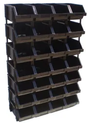 CAJON PLAST. M 340X200X155 P/ ESTANTERIA MONTABLE